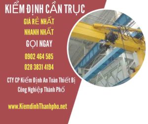 Hình ảnh kiểm định Cần trục