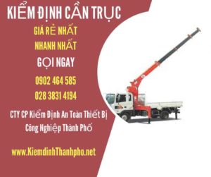 Hình ảnh kiểm định Cần trục