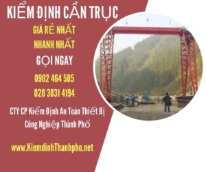 Hình ảnh kiểm định Cần trục