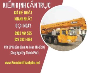 Hình ảnh kiểm định Cần trục