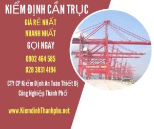 Hình ảnh kiểm định Cần trục