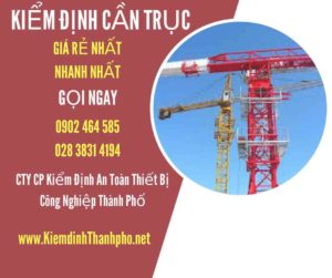 Hình ảnh kiểm định Cần trục