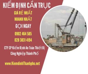 Hình ảnh kiểm định Cần trục