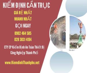 Hình ảnh kiểm định Cần trục