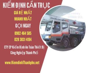 Hình ảnh kiểm định Cần trục