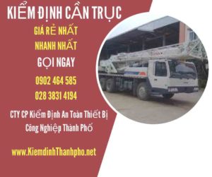 Hình ảnh kiểm định Cần trục