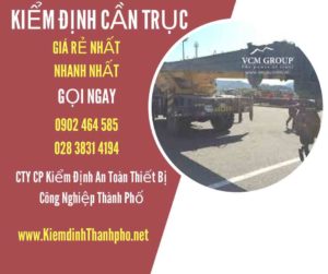 Hình ảnh kiểm định Cần trục