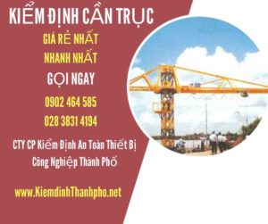 Hình ảnh kiểm định Cần trục