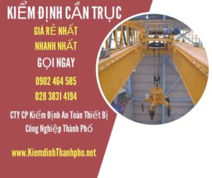 Hình ảnh kiểm định Cần trục