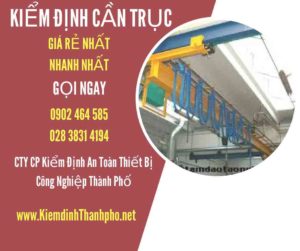 Hình ảnh kiểm định Cần trục