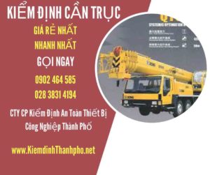 Hình ảnh kiểm định Cần trục