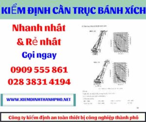 Hình ảnh Kiểm định cần trục bánh xích