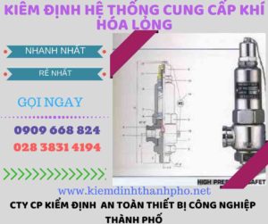 kiểm định hệ thống cung cấp khí hóa lỏng