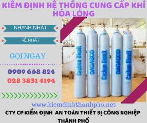 kiểm định hệ thống cung cấp khí hóa lỏng