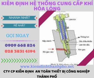 kiểm định hệ thống cung cấp khí hóa lỏng