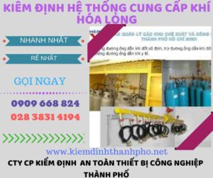 kiểm định hệ thống cung cấp khí hóa lỏng