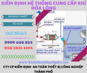 kiểm định hệ thống cung cấp khí hóa lỏng