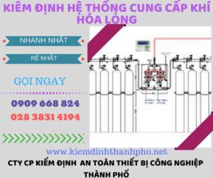 kiểm định hệ thống cung cấp khí hóa lỏng