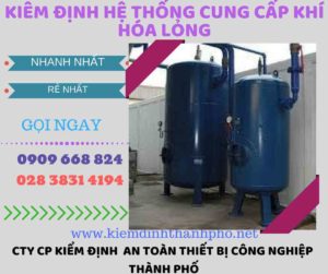 kiểm định hệ thống cung cấp khí hóa lỏng