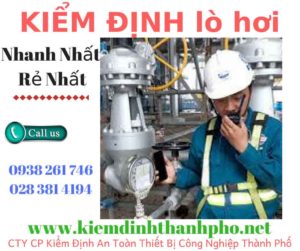 Hình ảnh kiểm định lò hơi