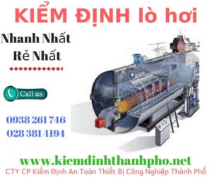 Hình ảnh kiểm định lò hơi