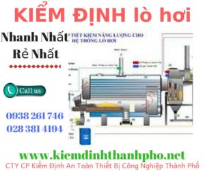 Hình ảnh kiểm định lò hơi