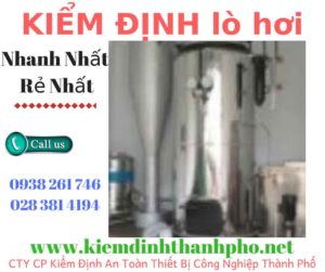 Hình ảnh kiểm định lò hơi