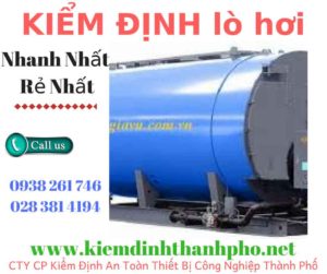 Hình ảnh kiểm định lò hơi