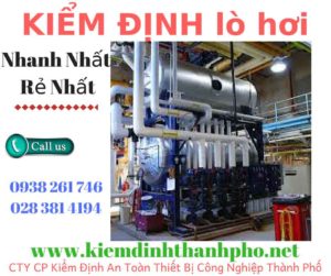 Hình ảnh kiểm định lò hơi