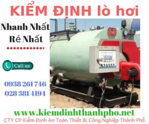 Hình ảnh kiểm định lò hơi