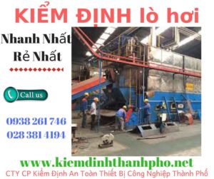 Hình ảnh kiểm định lò hơi