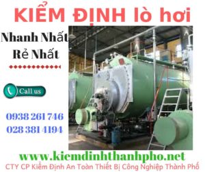 Hình ảnh kiểm định lò hơi