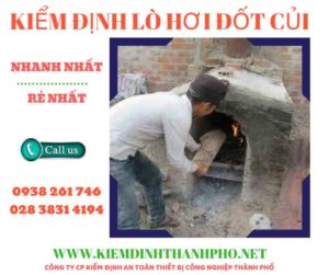 Hình ảnh kiểm định lò hơi đốt củi