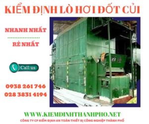 Hình ảnh kiểm định lò hơi đốt củi