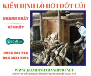 Hình ảnh kiểm định lò hơi đốt củi