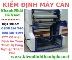 Hình ảnh kiểm định máy cán