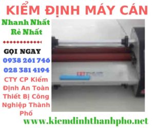 Hình ảnh kiểm định máy cán