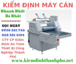 Hình ảnh kiểm định máy cán