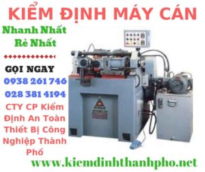 Hình ảnh kiểm định máy cán