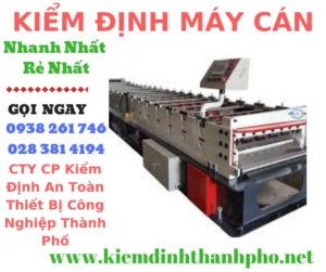 Hình ảnh kiểm định máy cán