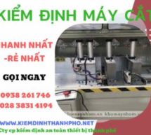 kiểm định máy cắt