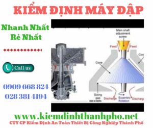 Hình ảnh kiểm định máy đập