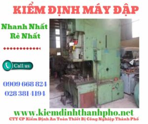 Hình ảnh kiểm định máy đập