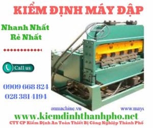 Hình ảnh kiểm định máy đập