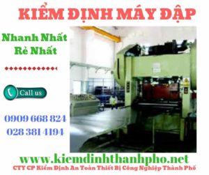 Hình ảnh kiểm định máy đập