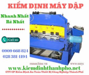 Hình ảnh kiểm định máy đập