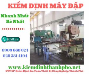 Hình ảnh kiểm định máy đập