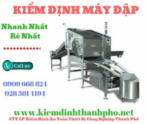 Hình ảnh kiểm định máy đập