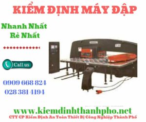 Hình ảnh kiểm định máy đập