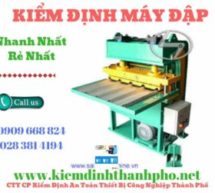 kiểm định máy dập